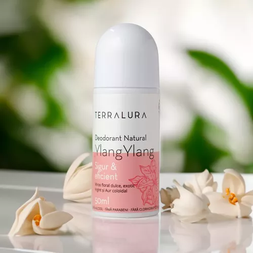 Deodorant Roll-on Natural Ylang-Ylang, 50ml | Terralura