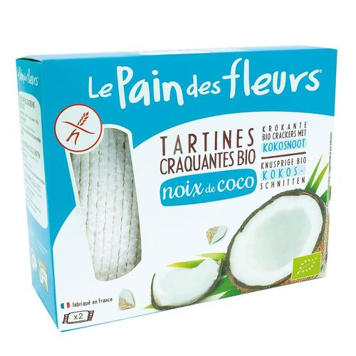 Turte Crocante cu Cocos Fără Gluten, 150g | Le Pain des Fleurs Le Pain des Fleurs imagine noua reduceri 2022