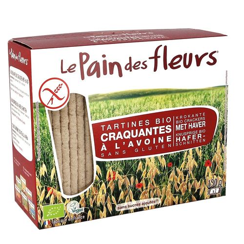 Turte Crocante din Ovăz Fără Gluten, 150g | Le Pain des Fleurs imagine 2021 Le Pain des Fleurs
