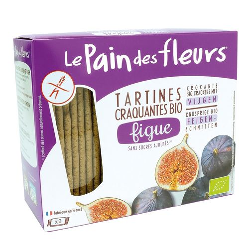 Turte Crocante cu Smochine Fără Gluten, 150g ECO| Le Pain des Fleurs 150g