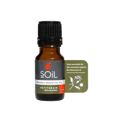 Ulei Esential Petitgrain (Portocala Amara) 100% Organic ECOCERT, 10ml | SOiL SOiL Uleiuri esentiale