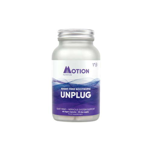 Unplug  – Reduce stresul, Somn odihnitor  – 60 capsule | Motion Nutrition (Somn imagine noua marillys.ro