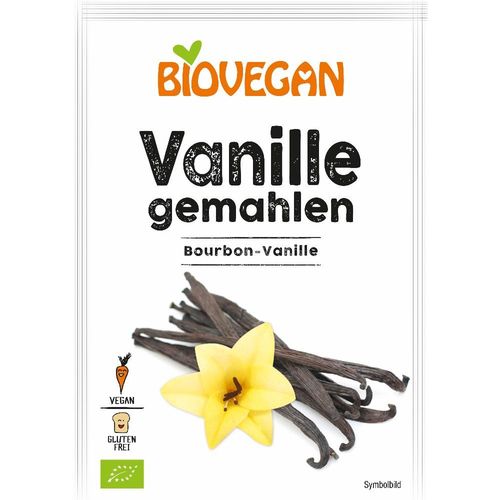 Vanilie Bourbon macinata bio FARA GLUTEN 5g | Biovegan Rapunzel - Biogama