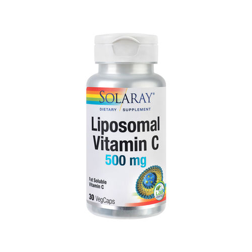 Vitamina C Liposomală 500mg, 30 capsule vegetale | Secom 500mg Vitamine si minerale