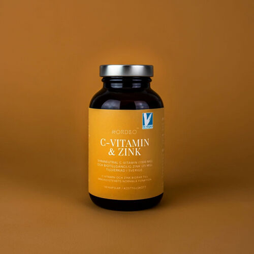 Vitamina C & Zinc – vegan – 100 capsule | Nordbo Pret Mic Nordbo imagine noua