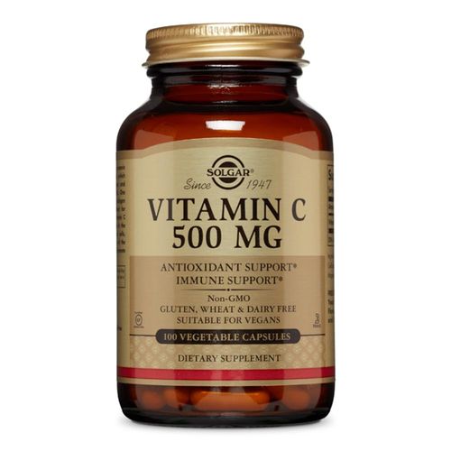 Vitamina C 500mg, 100 capsule | Solgar SOLGAR