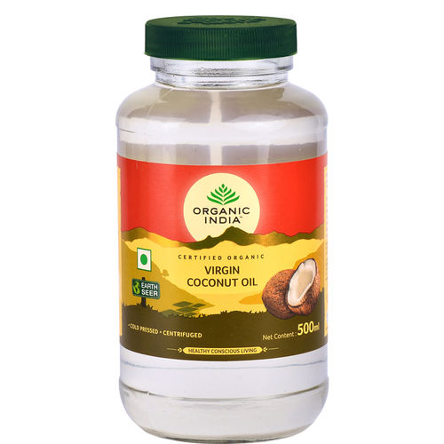 Ulei de Cocos Organic Extra Virgin, Extras la Rece, 500ml | Organic India Organic India Organic India imagine 2022