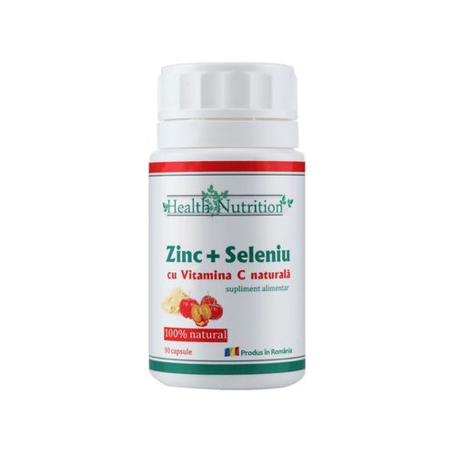 Zinc, Seleniu și Vitamina C, 90 capsule | Health Nutrition Health Nutrition