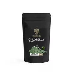 Chlorella Pulbere 100% Naturală, 150g ECO| Golden Flavours