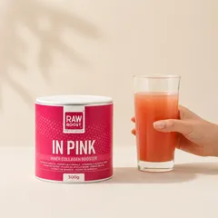 In Pink - Inner Colagen Booster - Stimulează Producția Naturală de Colagen, 300g | Rawboost