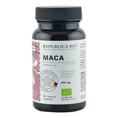 Maca Extract 4:1, 60 capsule ECO| Republica BIO 