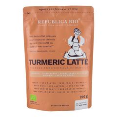 Turmeric Latte, Pulbere Funcțională, 200g ECO| Republica BIO