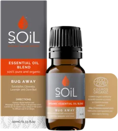 Amestec de Uleiuri Esențiale Anti-Insecte Pure 100% Organice ECOCERT 10 ml | SOiL