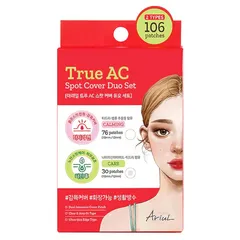 Plasturi Coșuri înainte și după True AC Spot Cover Duo Set, 106 buc | Ariul