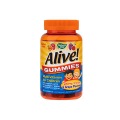Alive! Gummies Multi-Vitamine pentru Copii, 90 jeleuri | Secom