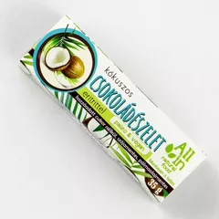 Baton vegan de ciocolată cu cremă de cocos, 35g | All in - Natural food