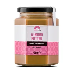 Almond Butter – Cremă de Migdale, 100% naturală | Sunday bites