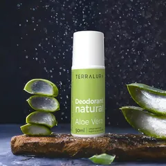 Deodorant Roll-on Natural Aloe Vera, 50ml | Terralura