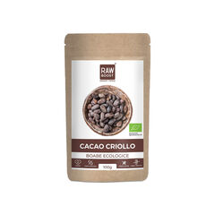 Cacao Criollo Boabe Ecologice - Sursă de Antioxidanți, Minerale, Vitamine | Rawboost