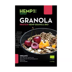 Granola Protein ECO Hemp Up, 400 g | Canah
