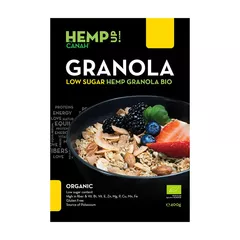 Granola Low Sugar ECO Hemp Up,  400 g | Canah