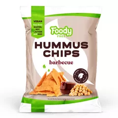 Chipsuri Hummus cu Barbeque, 50g | Foody Free