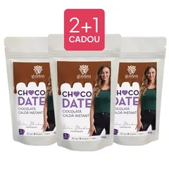 Choco Date - Ciocolată Caldă Instant, din Ingrediente Organice, Cremoasă, cu Gust Intens de Curmale, ECO, 125g | Golden Flavours