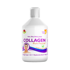 Colagen Lichid Hidrolizat Tip 1 și 3 10000mg + 9 Ingrediente Active, 500 ml | Swedish Nutra
