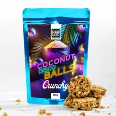 Coconut Disco Balls Crunchy cu Gust de Susan | Rawboost