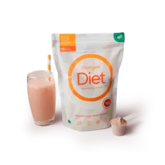Diet - Pudră pentru Slăbit cu Aromă de Căpșuni, 850g | Orangefit