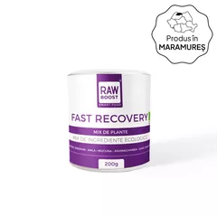 Fast Recovery - Mix ECO de Plante - Amla, Mucuna, Ashwagandha - Recuperare după Efort Fizic, 200g | Rawboost