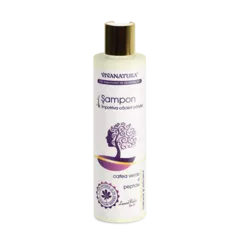 Șampon Împotriva Căderii Părului cu Cafea Verde și Peptide, 250ml | Vivanatura
