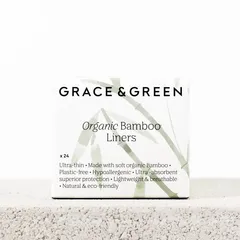 Panty Liners din Bambus Organic, 24 buc | Grace and Green