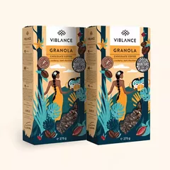 Pachet 1+1 CADOU Granola cu Ciocolată și Cafea fără gluten | Viblance
