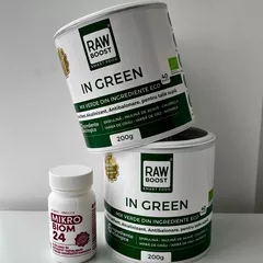 Pachet Reset Intestinal și Talie Suplă - 2x In Green Mix Verde și Mikrobiom