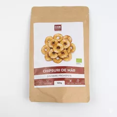 Chipsuri de Măr Ecologice Liofilizate, 100g | Rawboost