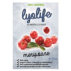 Merișoare - Fructe Liofilizate, 30g | LyoLife