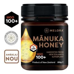 Miere de Manuka, MGO 100+ Noua Zeelanda Naturala 250g | Melora