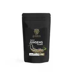 Ginseng Panax pulbere 100% naturală, 70g | Golden Flavours