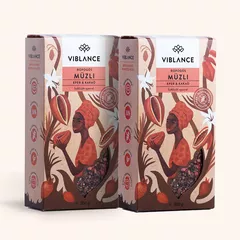 Pachet 1+1 CADOU Muesli Crocant Căpșuni și Cacao Fără Gluten, 300g | Viblance