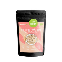 Fulgi de Ovăz Ecologici Fini fără Gluten 250g | Niavis