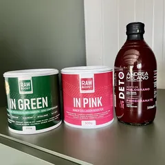 Pachet Echilibru Hormonal, Abdomen Plat și Frumusețe - In Green + In Pink + Oțet