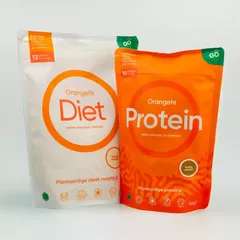 Start Pack – Diet Vanilie + Proteină Cafea | Orangefit