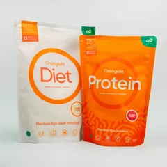 Start Pack – Diet Vanilie + Proteină Căpșuni | Orangefit