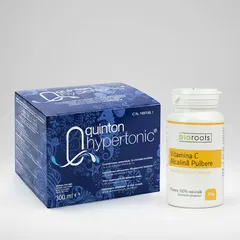 Pachet Mineralizare și Imunitate - Plasma Quinton și Vitamina C alcalină