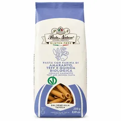 Paste BIO din Porumb, Orez, Amarant, Teff și Quinoa, Fără Gluten, 250 g | Pasta Natura