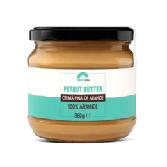 Peanut Butter Smooth – Cremă Fină de Arahide, 100% naturală | Sunday bites