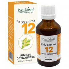 POLYGEMMA Nr.12 (Rinichi - Detoxifiere), 50ml | Plantextrakt