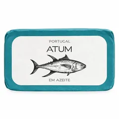 Ton în ulei de măsline, produs în Portugalia, 120g | Feinkost Machado