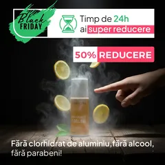 Deodorant Roll-on Natural Lămâie, 50ml | Terralura